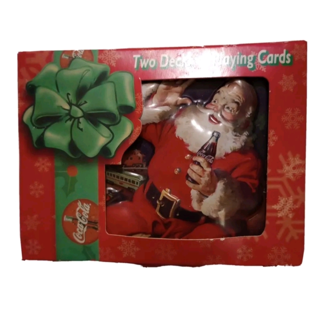 Coca Cola Santa  2 Deck Playing Cards